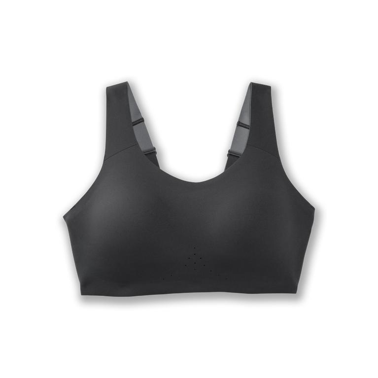 Brooks Women's Dare Scoopback Running Bra - Asphalt/DarkGey (FODB49651)